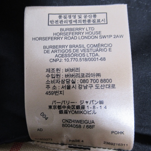 Burberry Women's Check Fleur Tailored Pant Archive Beige Size 4 US 6 UK - Picture 11 of 12